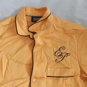SCOTCH AND SODA SHIRT (LARGE,GOLDISH-YELLOW)